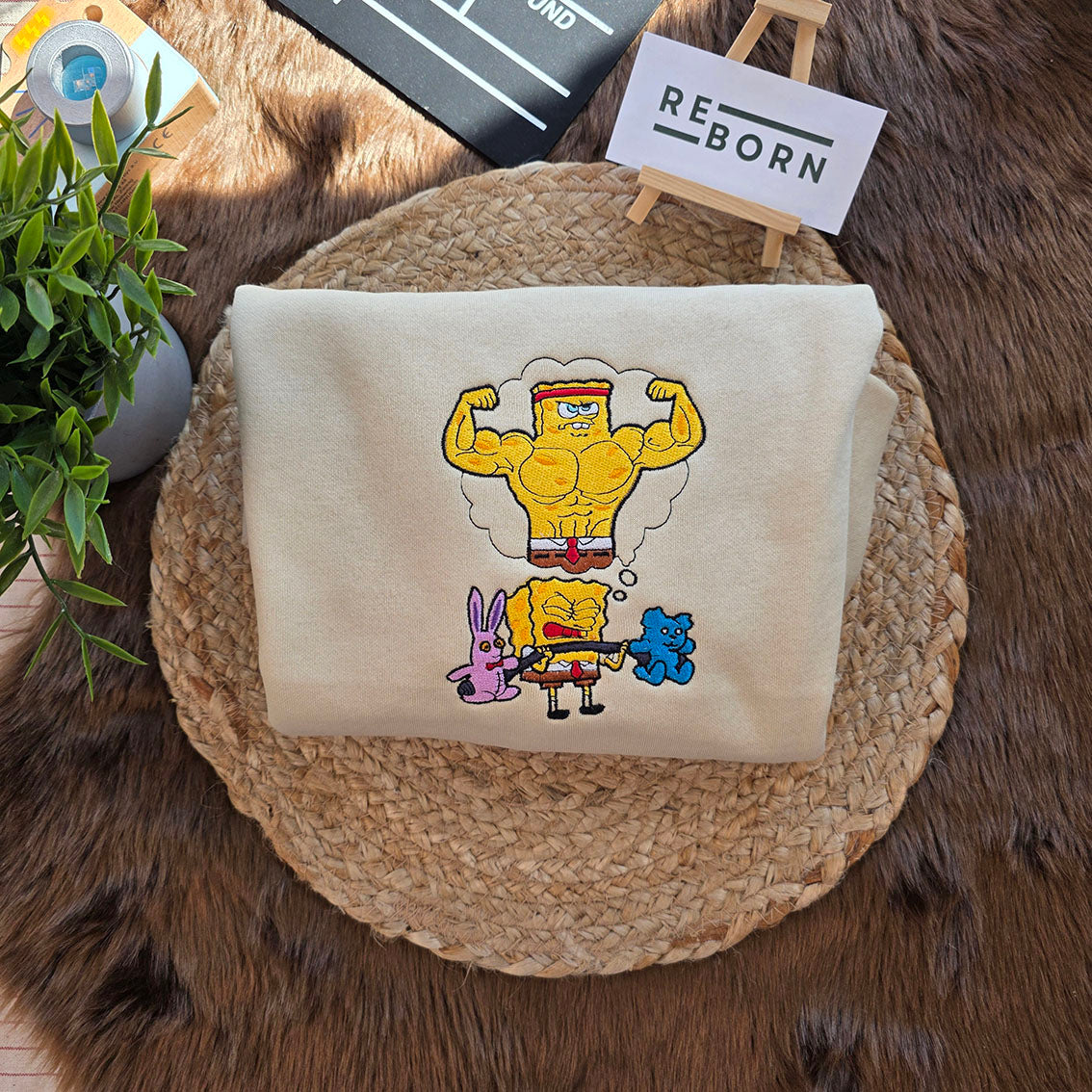 Bob Esponja Gym bordado