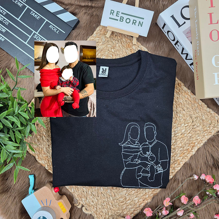 Custom portrait t-shirt