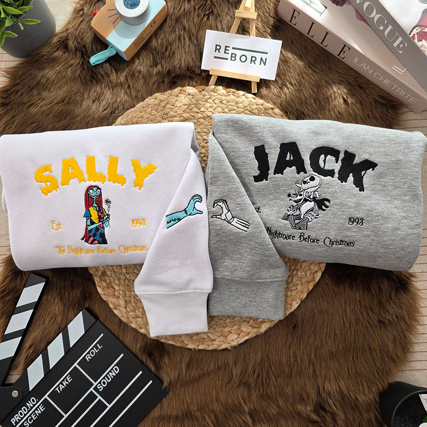 Pack Sudaderas Jack y Sally 2