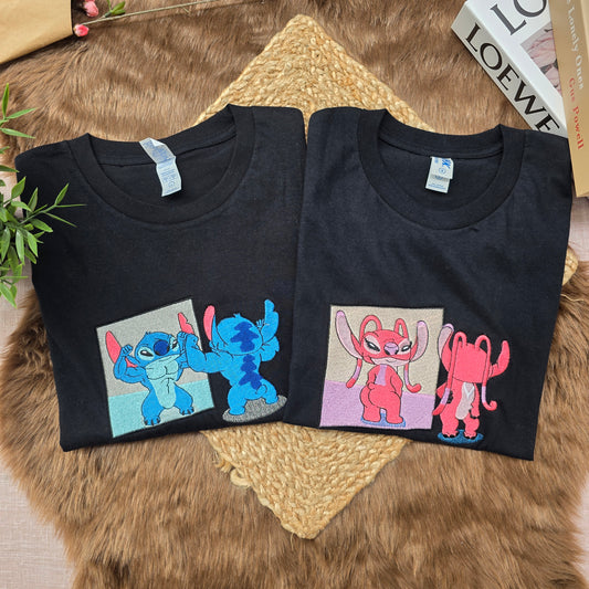 Pack camisetas Stitch & Ángel 2