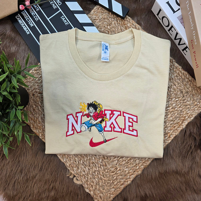 Camiseta Luffy 2 Bordado