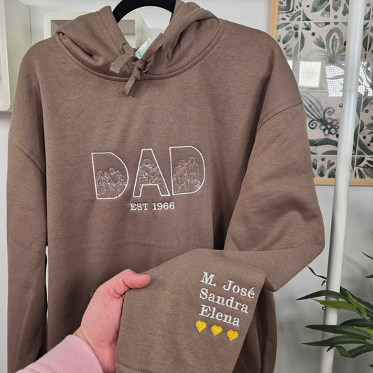 Pack 2 Sudaderas MOM & DAD Silueta