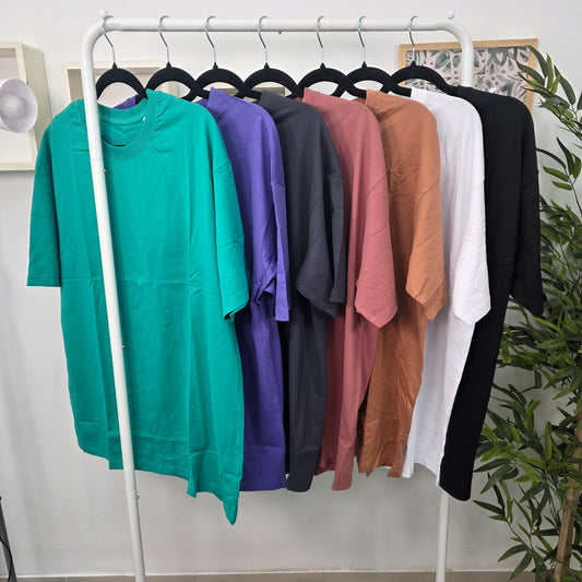 Pack 2 Camisetas Oversize corazón + inicial