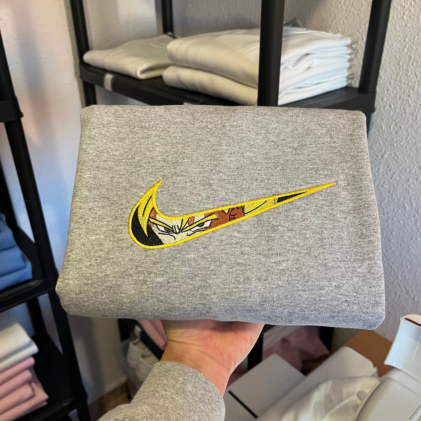 Sudadera Bordada Goku