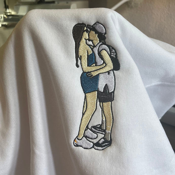 Personalized Portrait T-shirt and Sweatshirt Pack