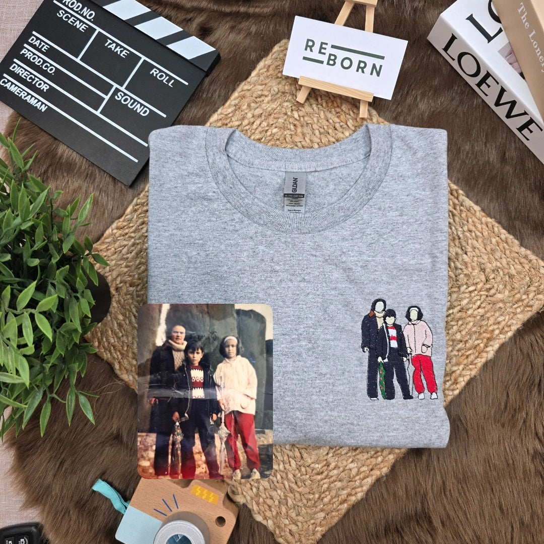Camiseta retrato personalizada