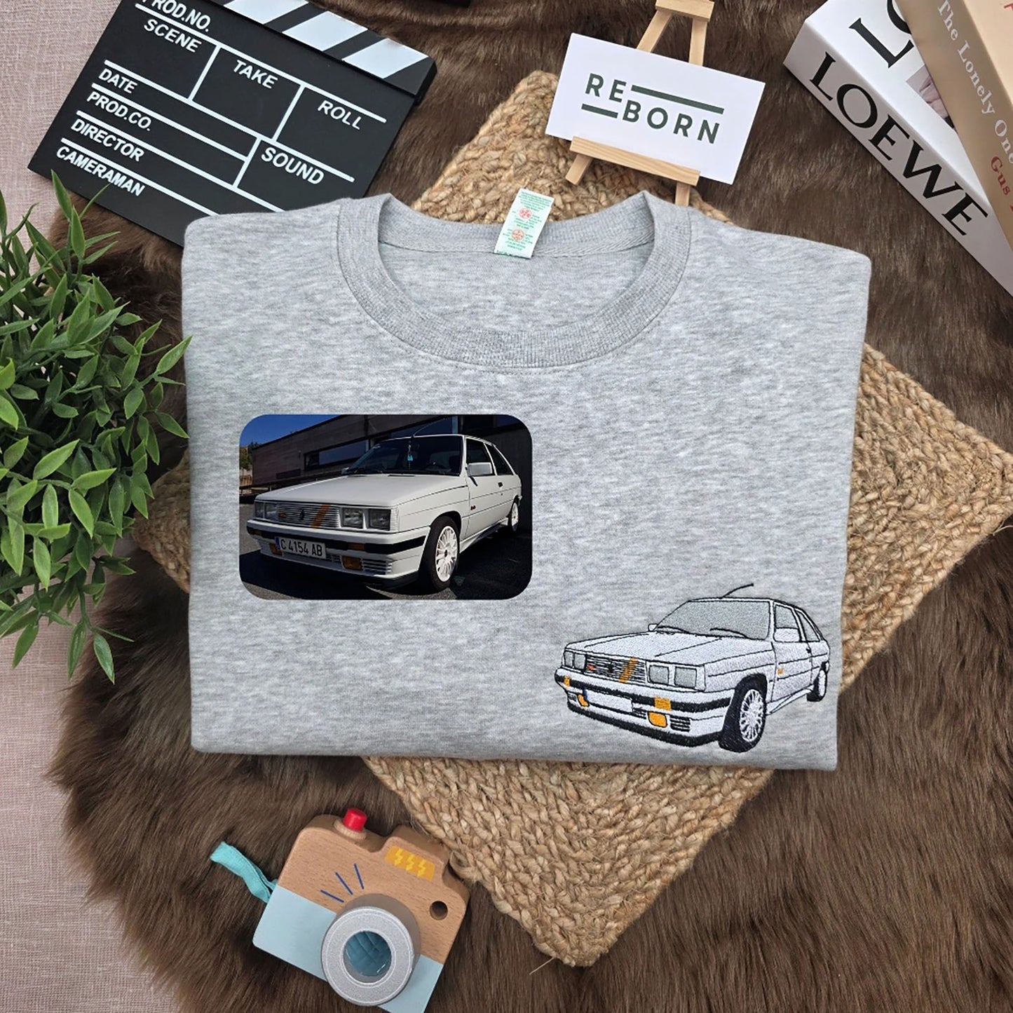 Custom portrait sweatshirt