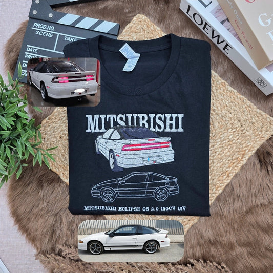 Camiseta retrato coche personalizada