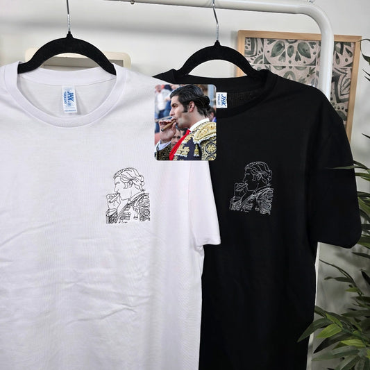 Pack 2 Camisetas retrato personalizado