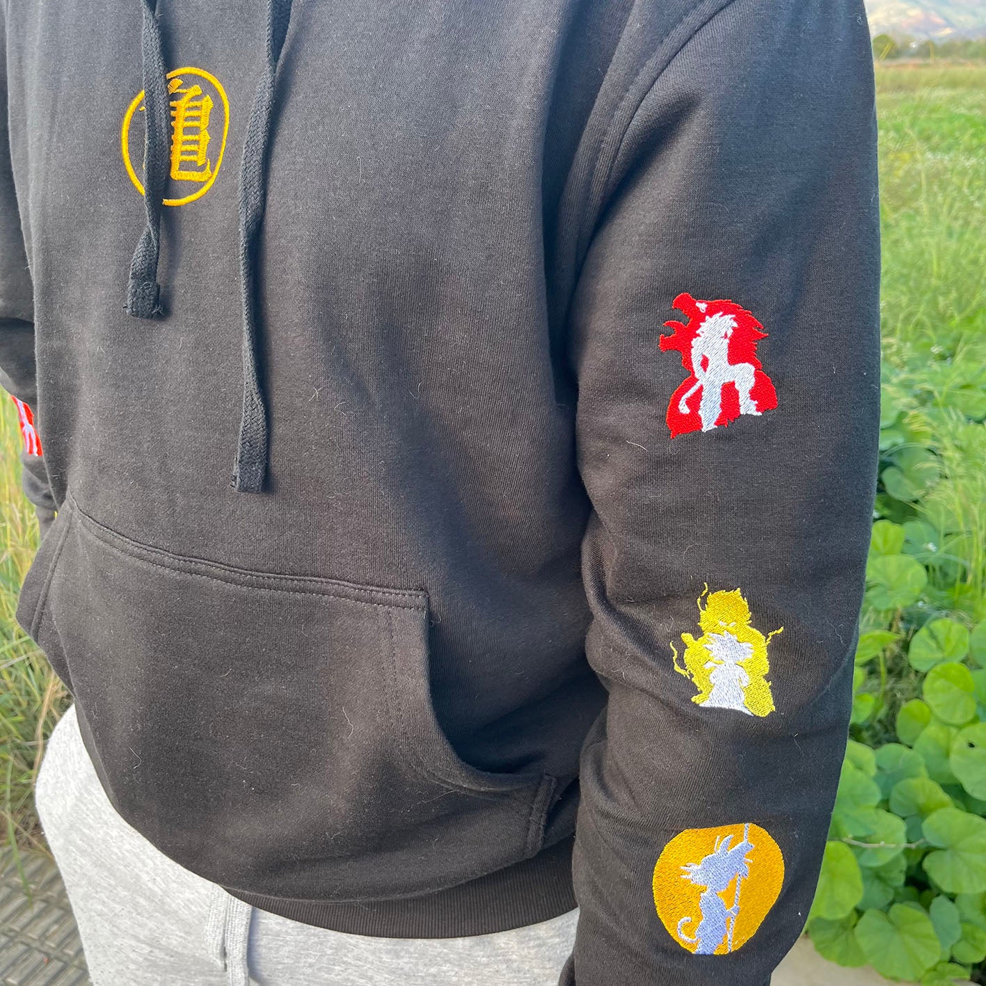 Sudadera Dragon Ball Siluetas