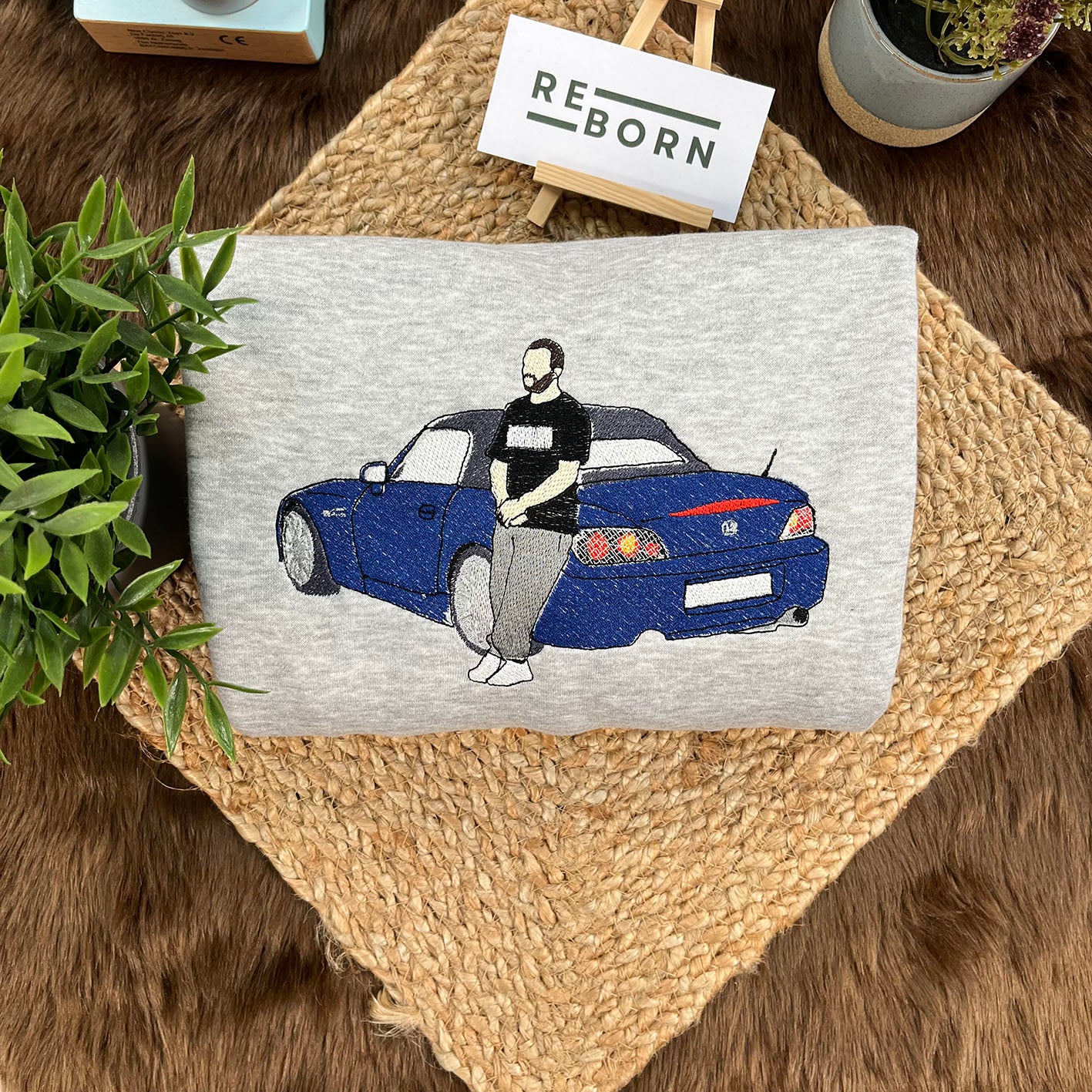Custom portrait sweatshirt