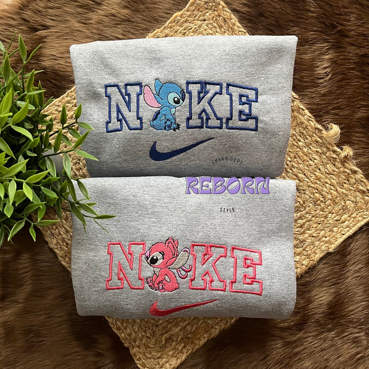 Embroidered Stitch Sweatshirts Pack