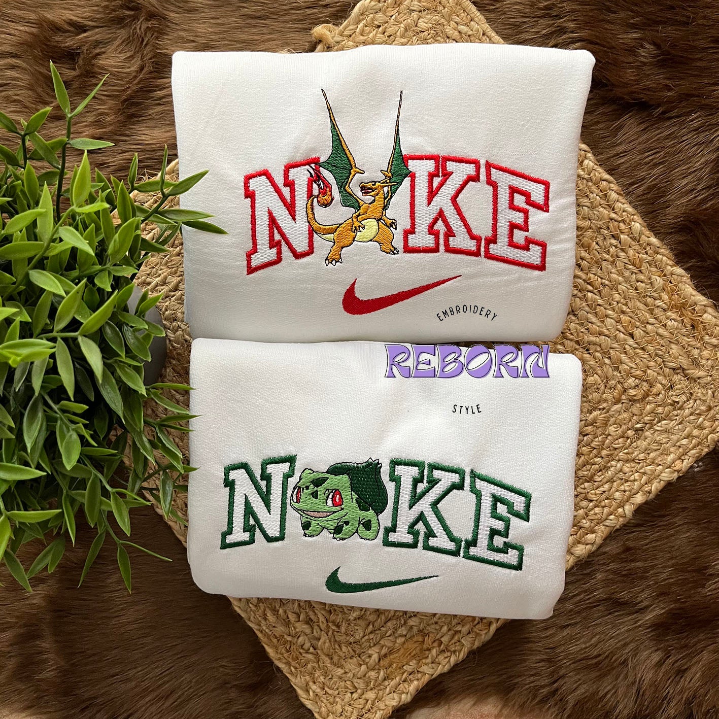 Pack of Embroidered Pokemon Sweatshirts