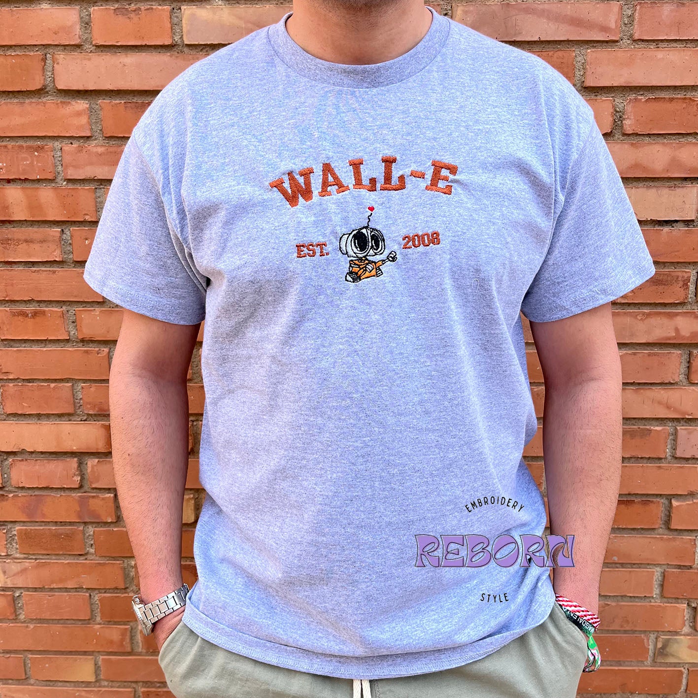 Wall-e Embroidered T-shirt