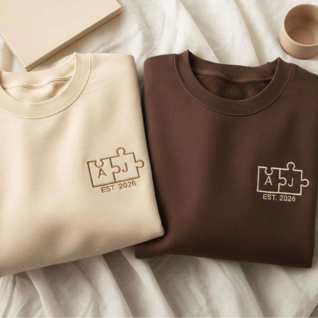 Pack de Sudaderas puzle + iniciales