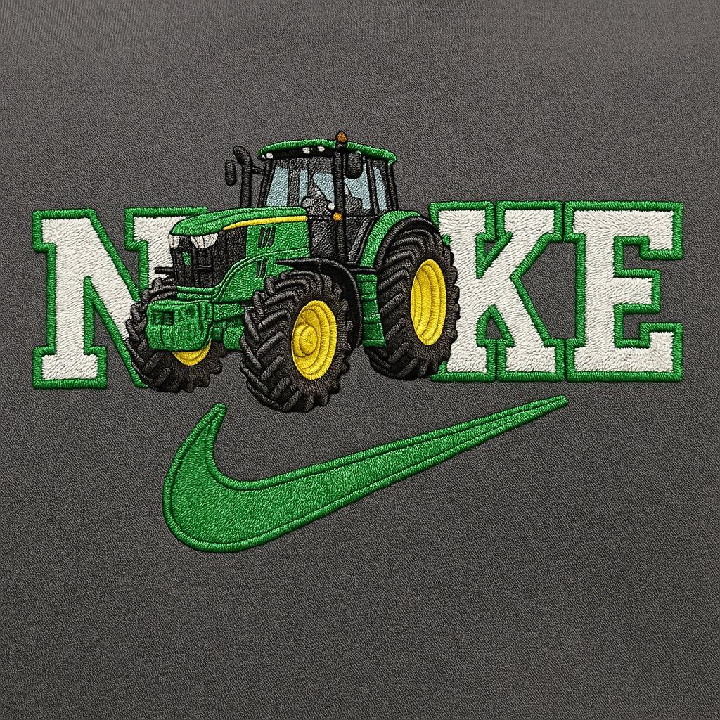 Embroidered Tractor