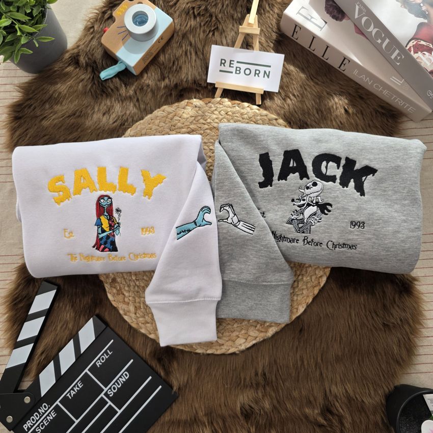 Pack sudaderas Jack y Sally 2