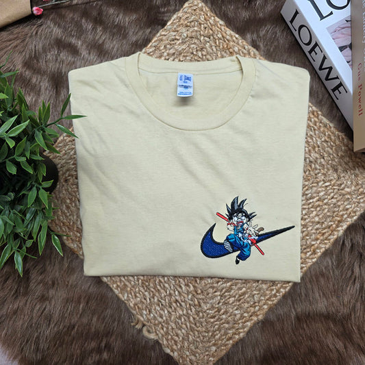 Camiseta Bordada Goku 2