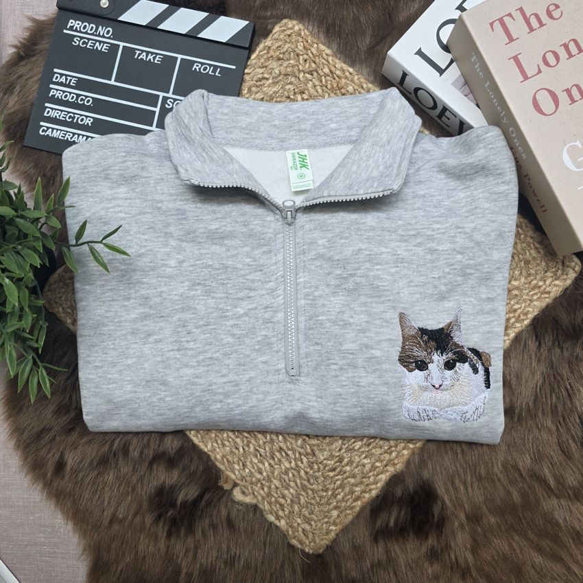 Sudadera con cremallera personalizada