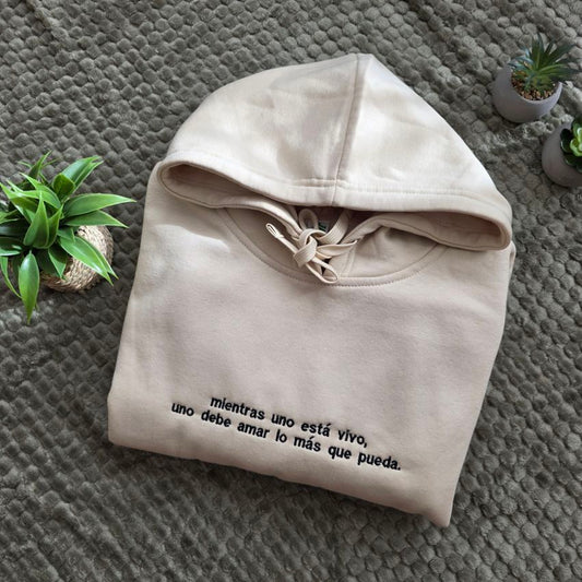 Sudadera con frase