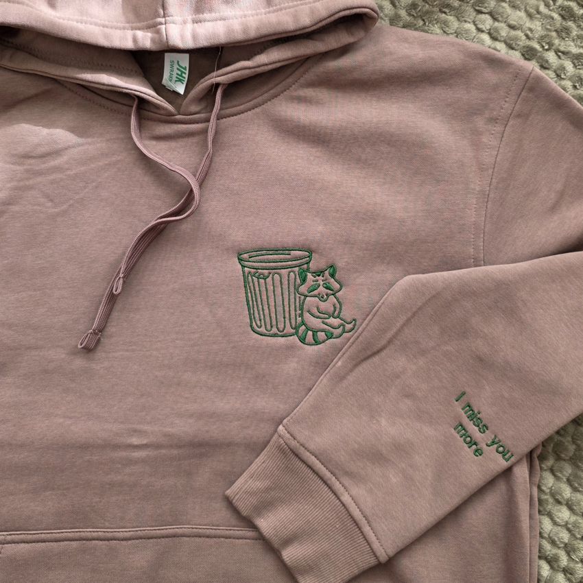 Sudadera Mapache cubo