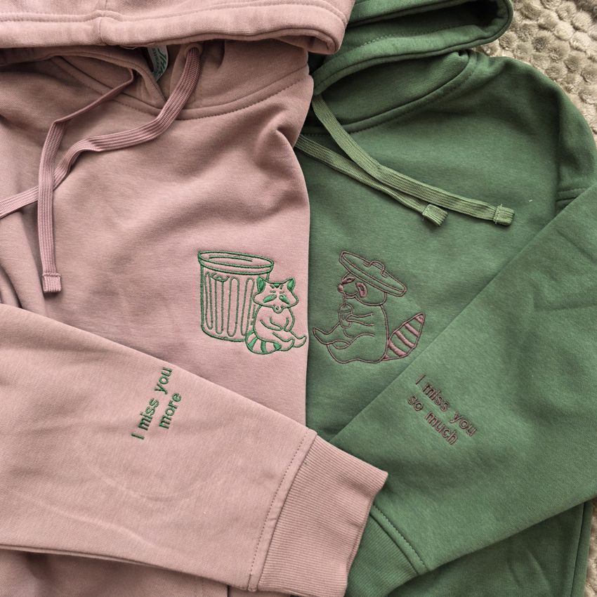 Pack 2 Sudaderas Mapaches