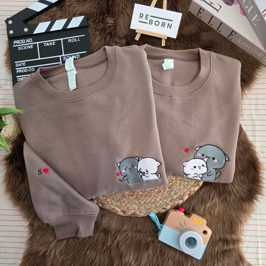 Pack 2 Sudaderas Amor Gatuno