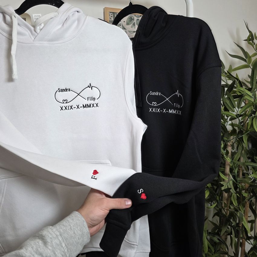 Pack 2 Sudaderas Infinito + nombres