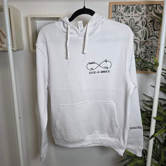 Sudadera Infinito + Nombre