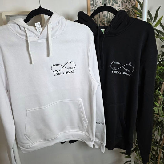 Pack 2 Sudaderas Infinito + nombres