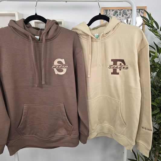 Pack 2 Sudaderas Inicial + Nombre