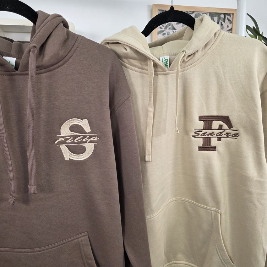 Pack 2 Sudaderas Inicial + Nombre