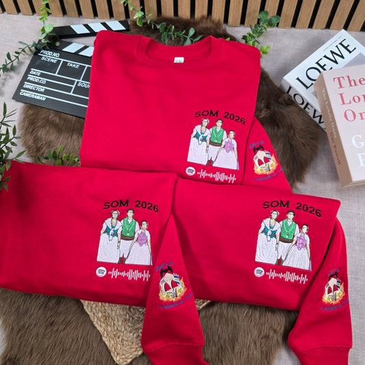 Sudadera retrato + código Spotify