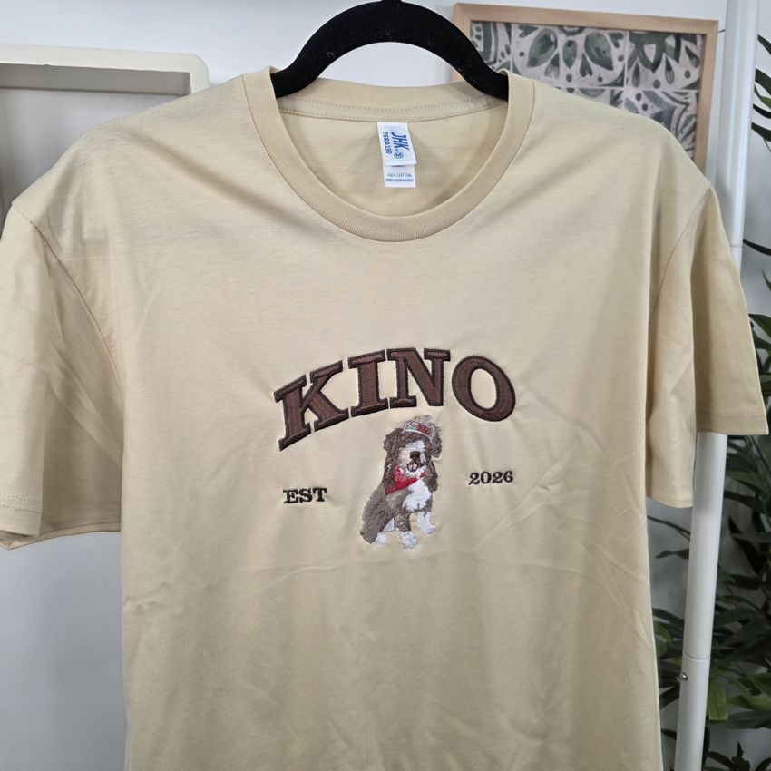 Camiseta retrato personalizada 2