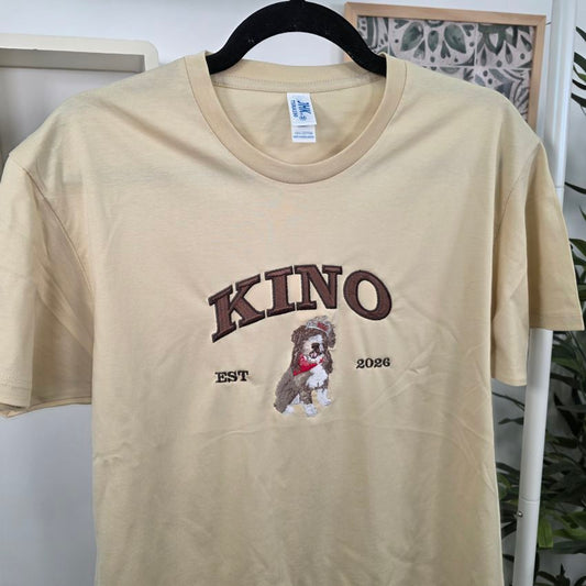 Camiseta retrato personalizada 2