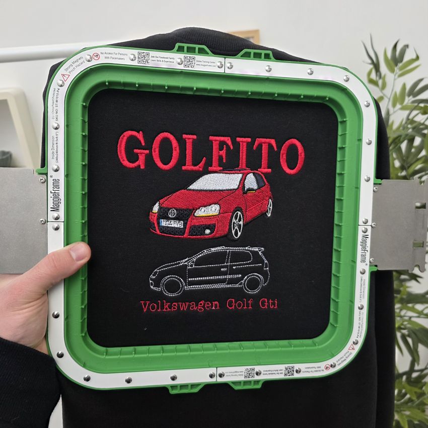 Sudadera retrato coche personalizada