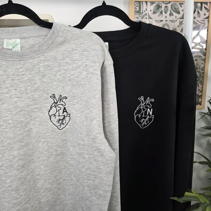 Pack 2 Sudaderas Corazón + Inicial