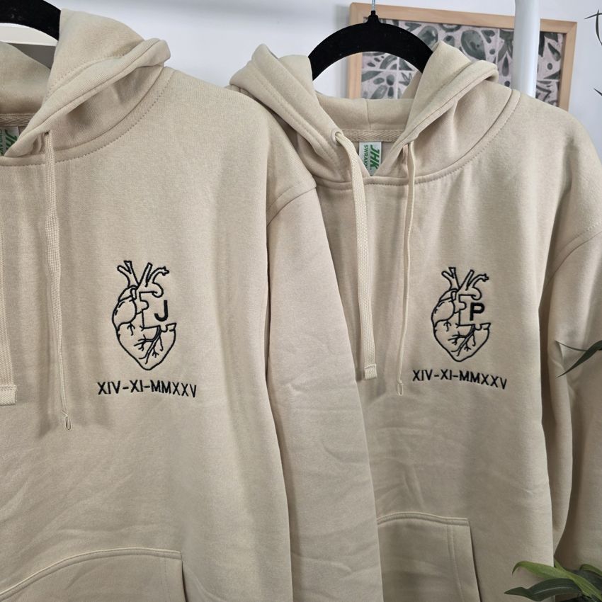 Pack 2 Sudaderas Corazón + Inicial