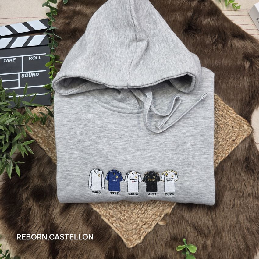 Sudadera 5 camisetas merengues