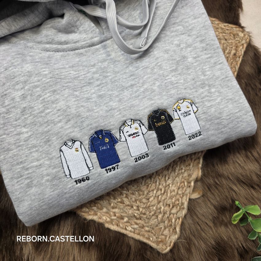 Sudadera 5 camisetas merengues