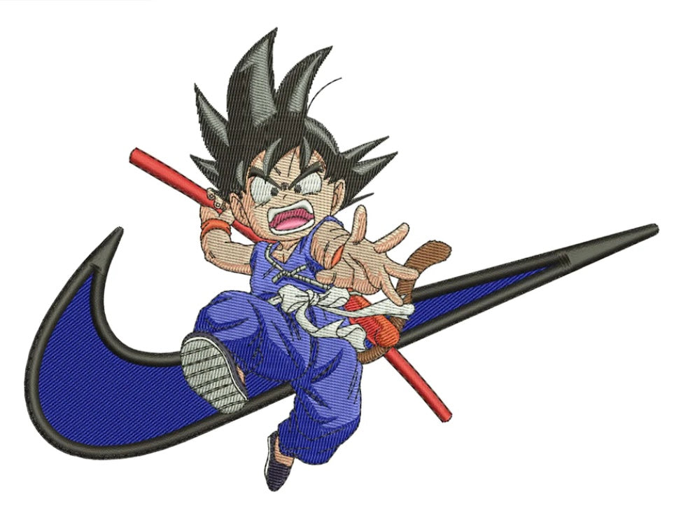 Camiseta Goku 4 Bordado