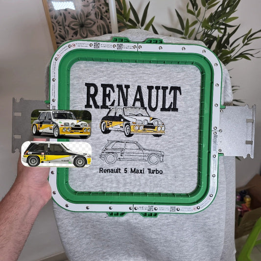 Sudadera retrato coche personalizada