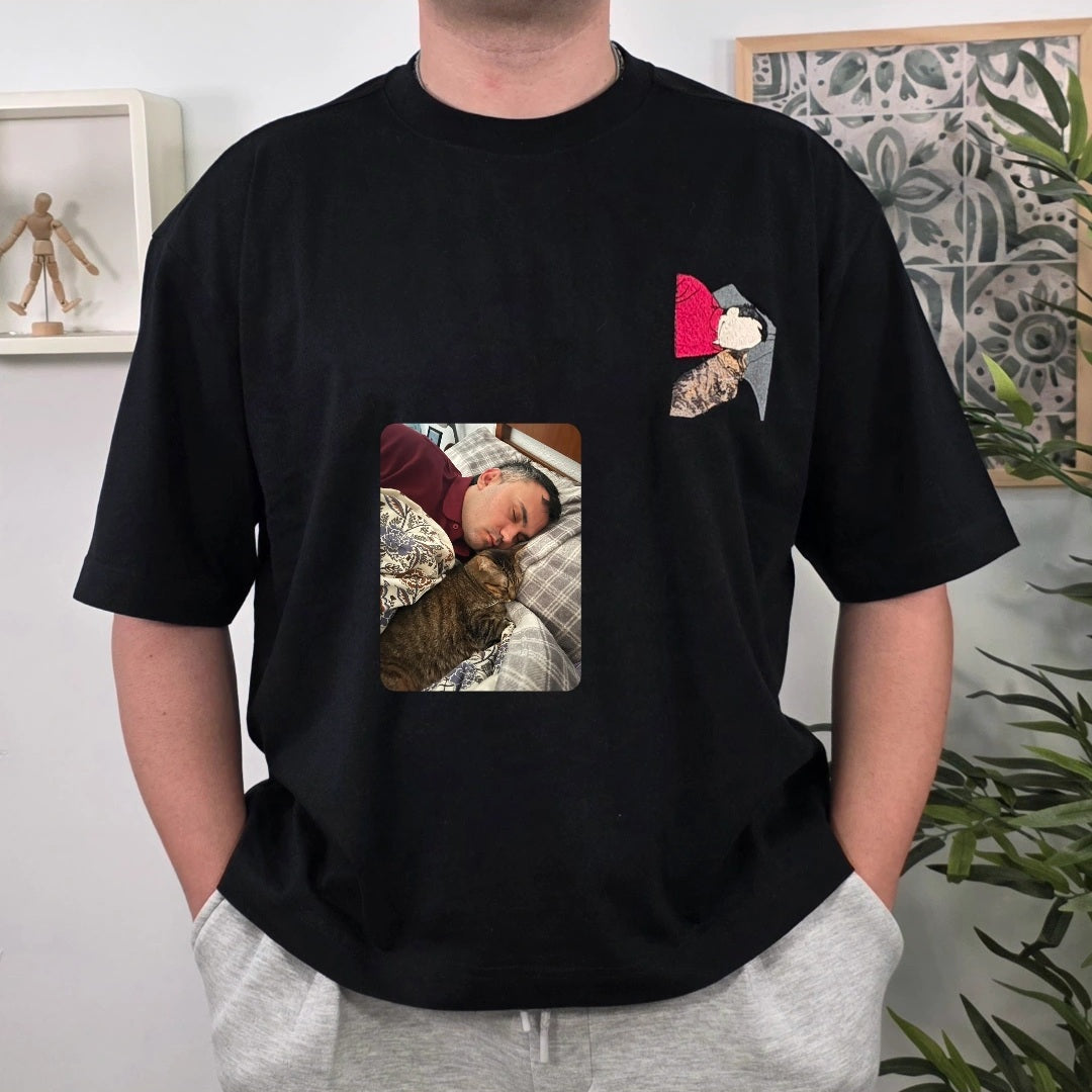 Camiseta oversize personalizada