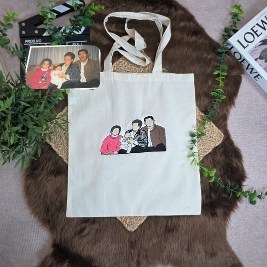 Totebag retrato personalizada