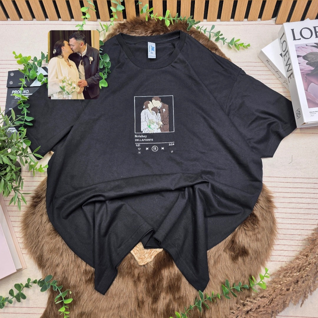 Custom portrait t-shirt