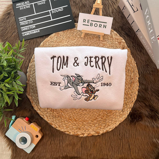 Tom y Jerry Bordado