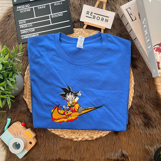 Camiseta Goku bordado
