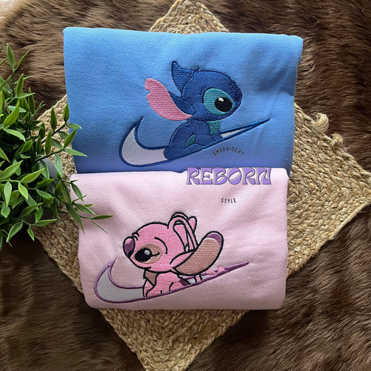 Pack Sudaderas Stitch&Angel Bordadas