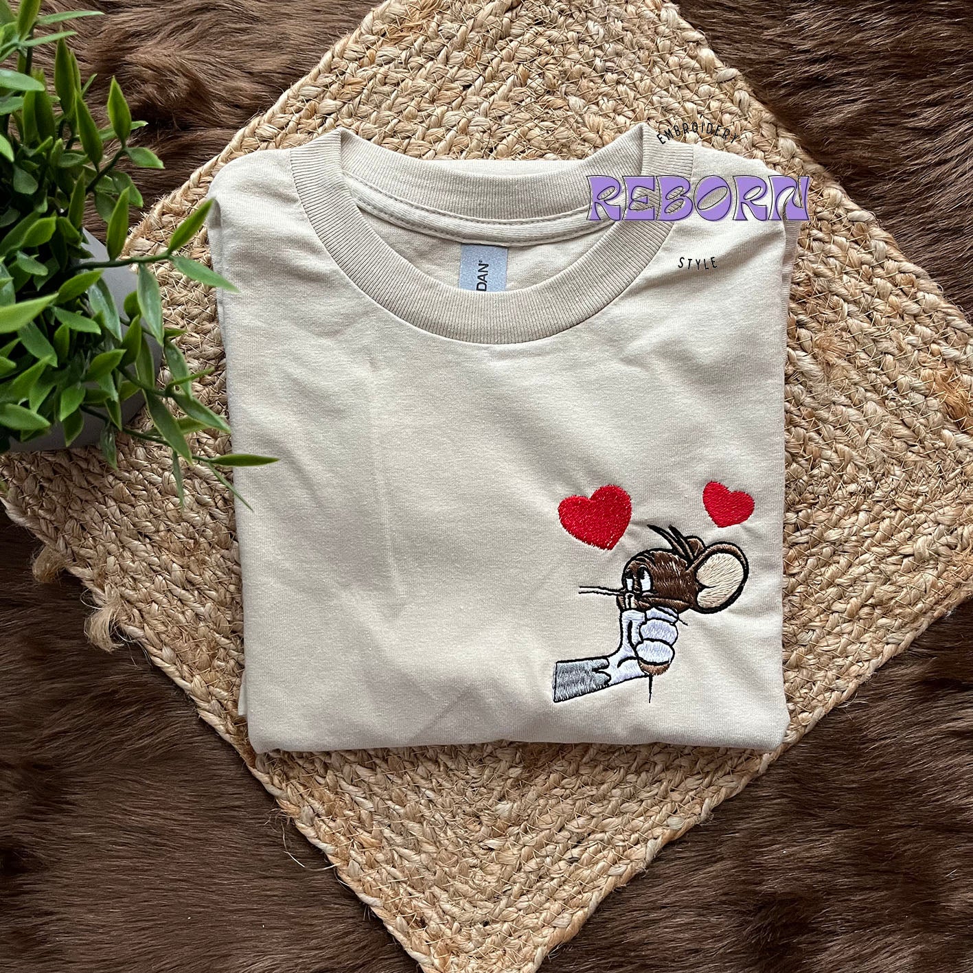 Camiseta Jerry Love Bordada