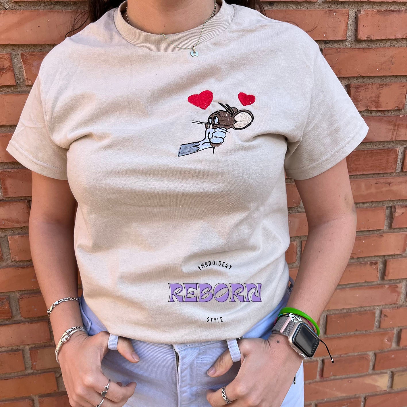 Camiseta Jerry Love Bordada